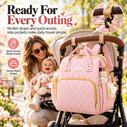 All-in-One Travel Diaper Backpack