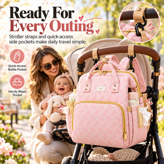 All-in-One Travel Diaper Backpack