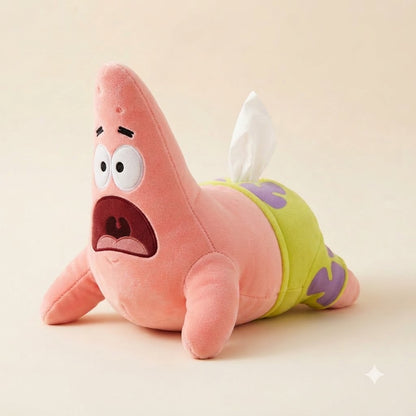 PINK STARFISH TISSUE HOLDER