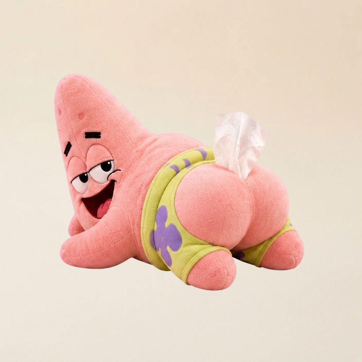 PINK STARFISH TISSUE HOLDER