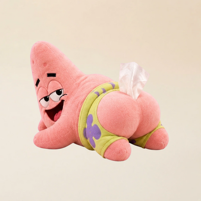 PINK STARFISH TISSUE HOLDER